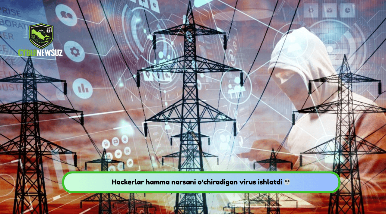 Hackerlar Lotus Wiper bilan hujum qildi — Energiya tizimlari butunlay yo‘q qilindi