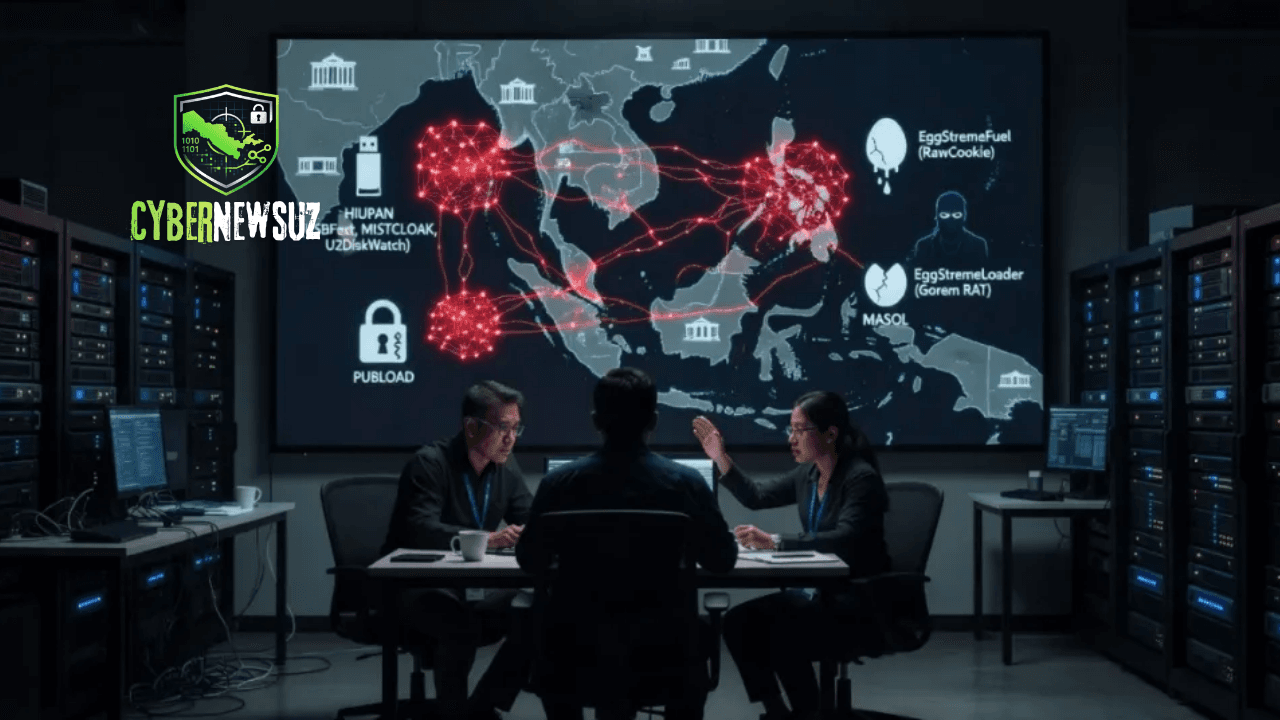 🌐 Xitoyga aloqador xakerlar Janubi-Sharqiy Osiyo hukumatiga qarshi yirik kiberhujum uyushtirdi