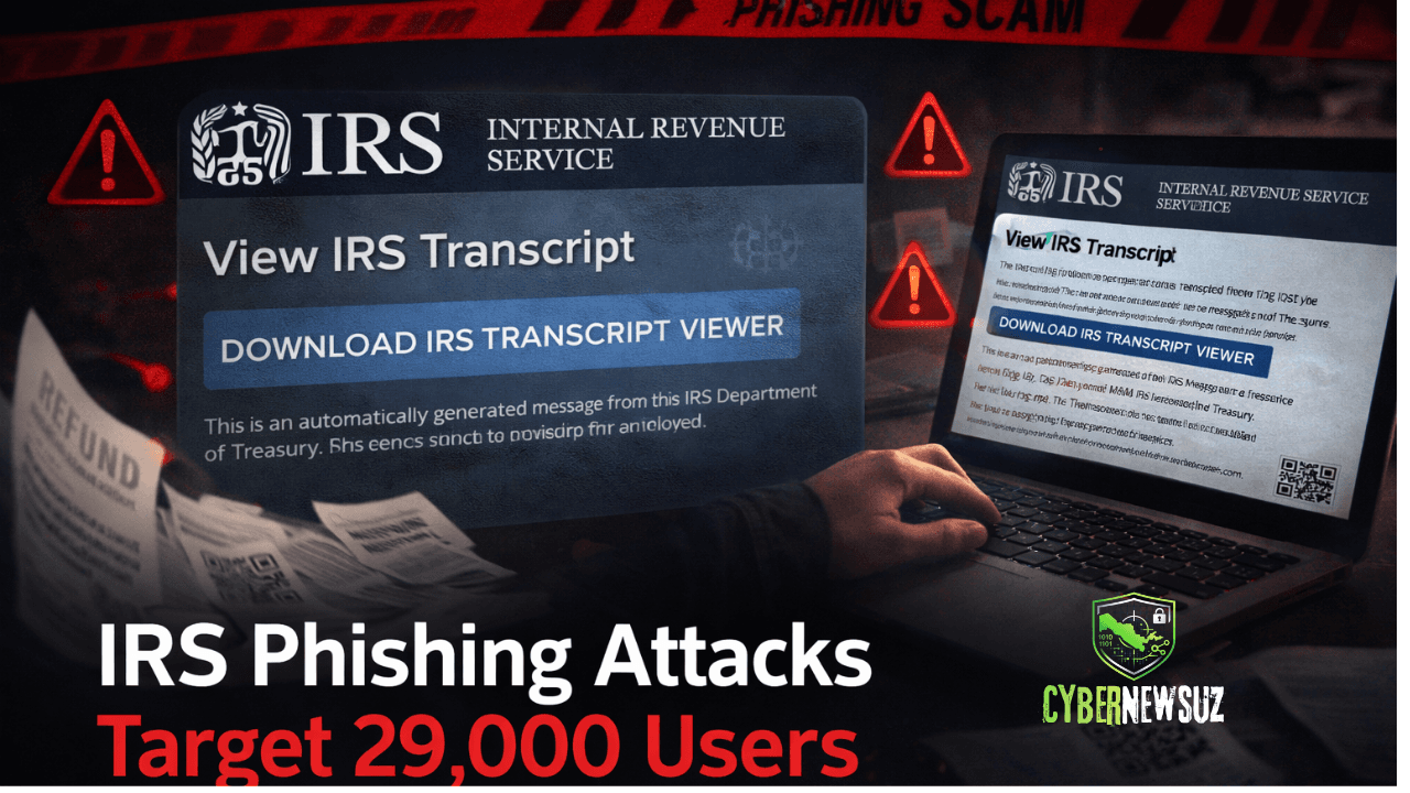 Microsoft ogohlantirdi: IRS nomidan phishing hujumlari 29 ming foydalanuvchini nishonga oldi.